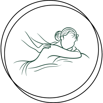 Forme & Bienaître pictogramme de bien-être et massage